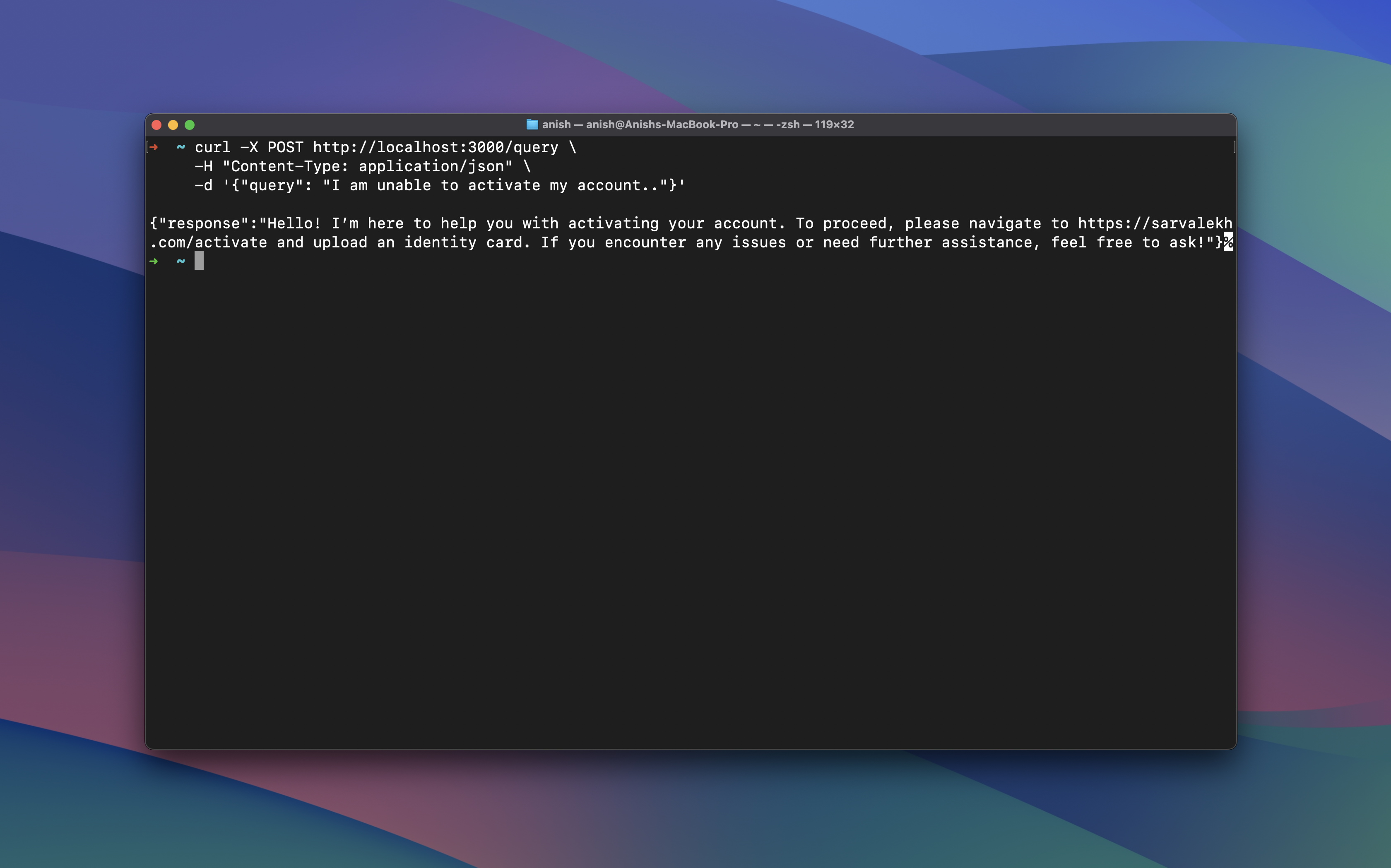 Customer Support Agent Demo using Ollama and NodeJS