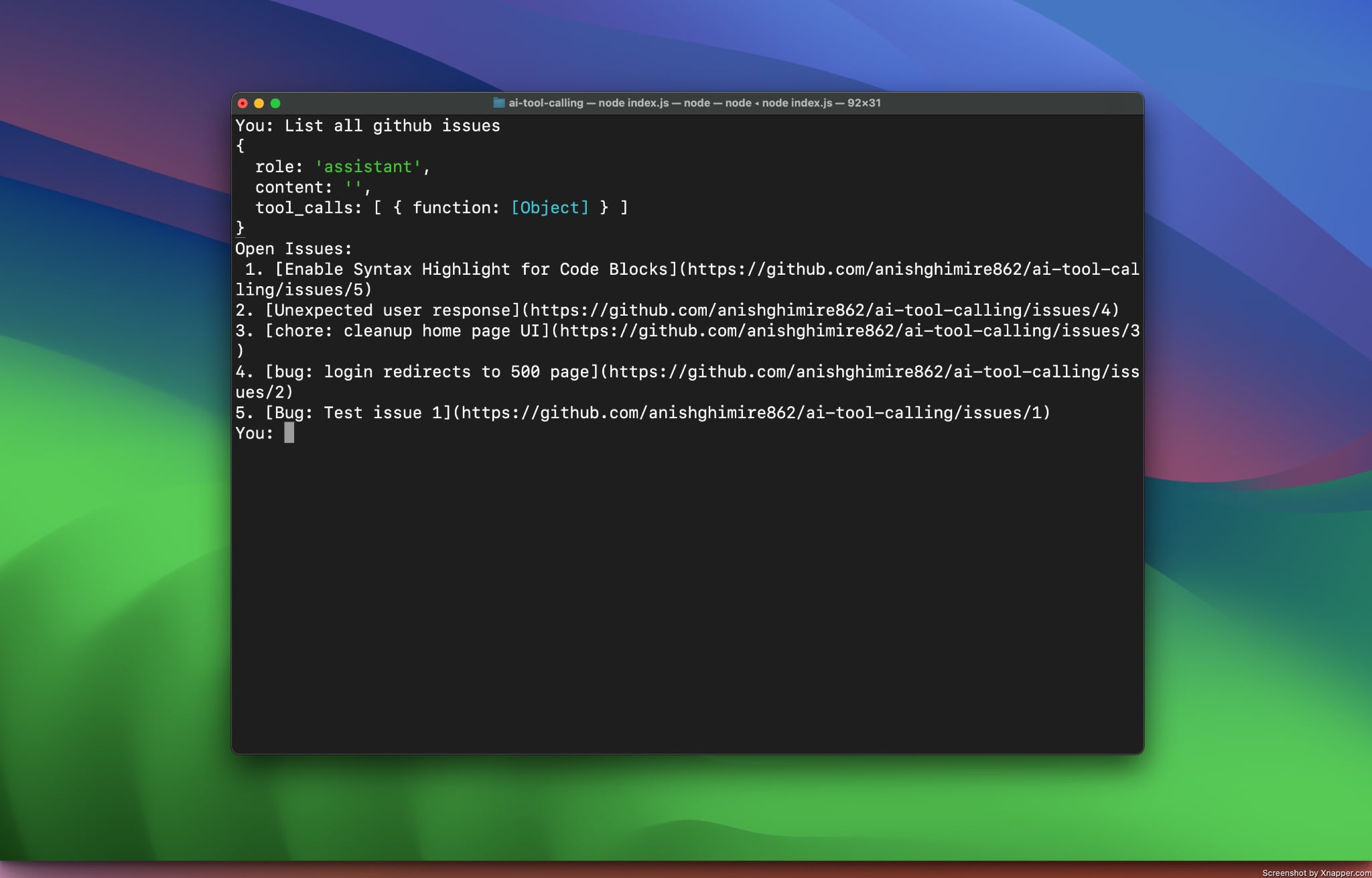Tool Calling - Banner